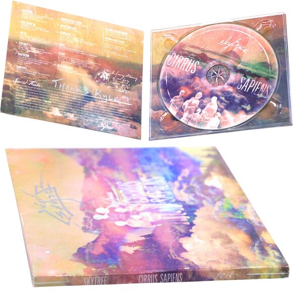 Skytree - Cirrus Sapiens Autographed Signed CD w/ Custom Art - Picture 6 of 11